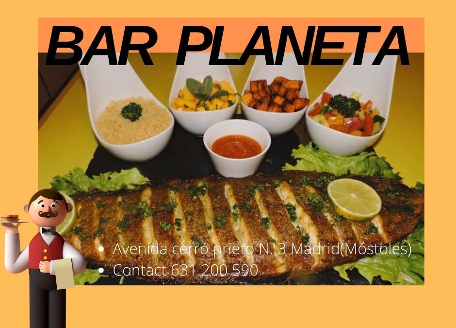 Nos vende pescado estofado de nuestro continente en España/RESTAURANTES AFRICANOS EN ESPAÑA(PARTE 1)